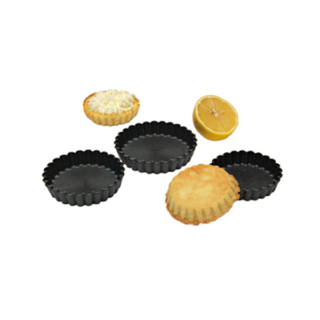 Matfer 345658 Exoglass® Tartlet Mold 4" Dia. X 3/4"H Round