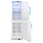 Summit ARS3PV-ADA305AFSTACK Accucold Stacked Refrigerator-Freezer With ADA305AF (all-freezer) & ARS3PV (all-refrigerator Reach-in 19"W 5.47 Cu. Ft. Capacity Self-contained Refrigeration (2) Hinged Solid Doors (locking)