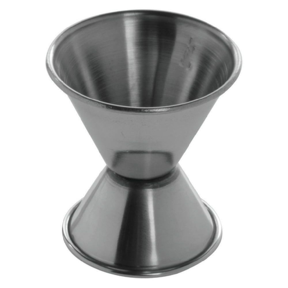 Hubert 60125 - Jigger, 1-1/4 & 3/4 Oz., 2-sided