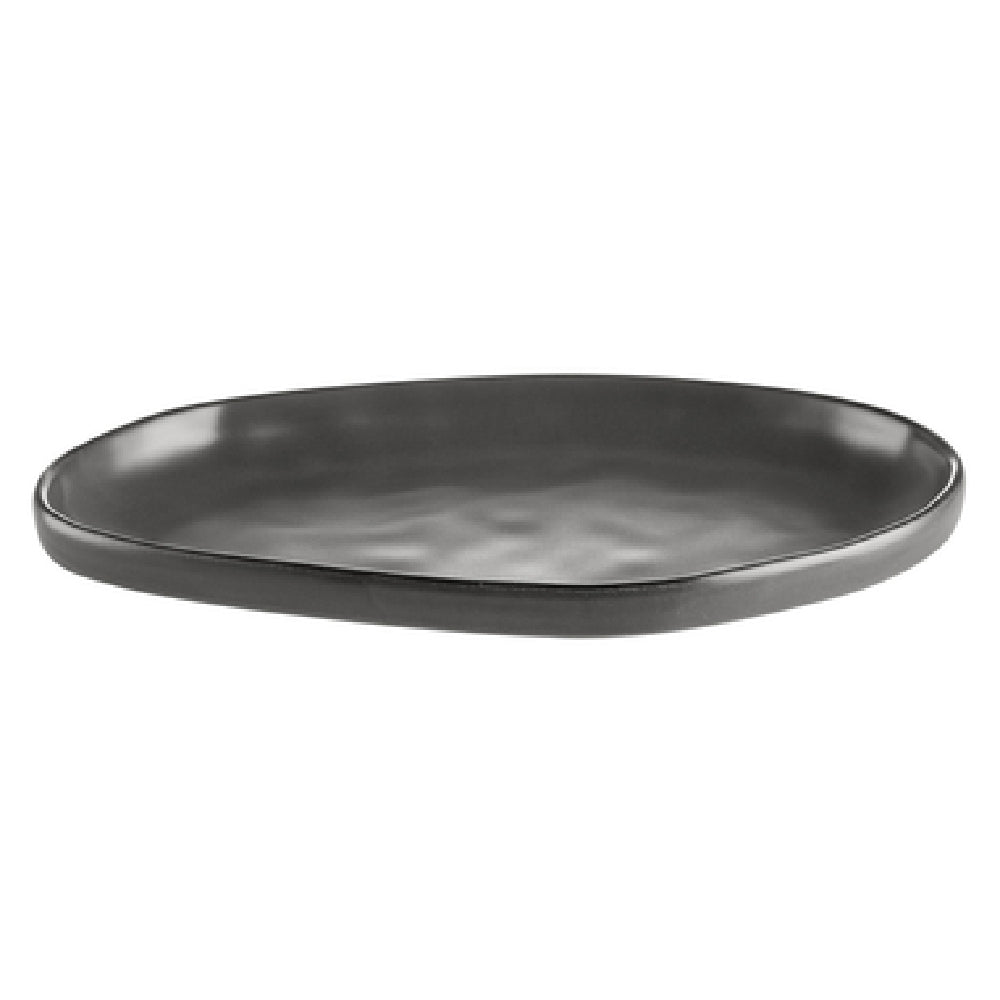 CAC China RFR-13 Rainforest Platter 12"L X 7"W X 1-1/8"H Oval