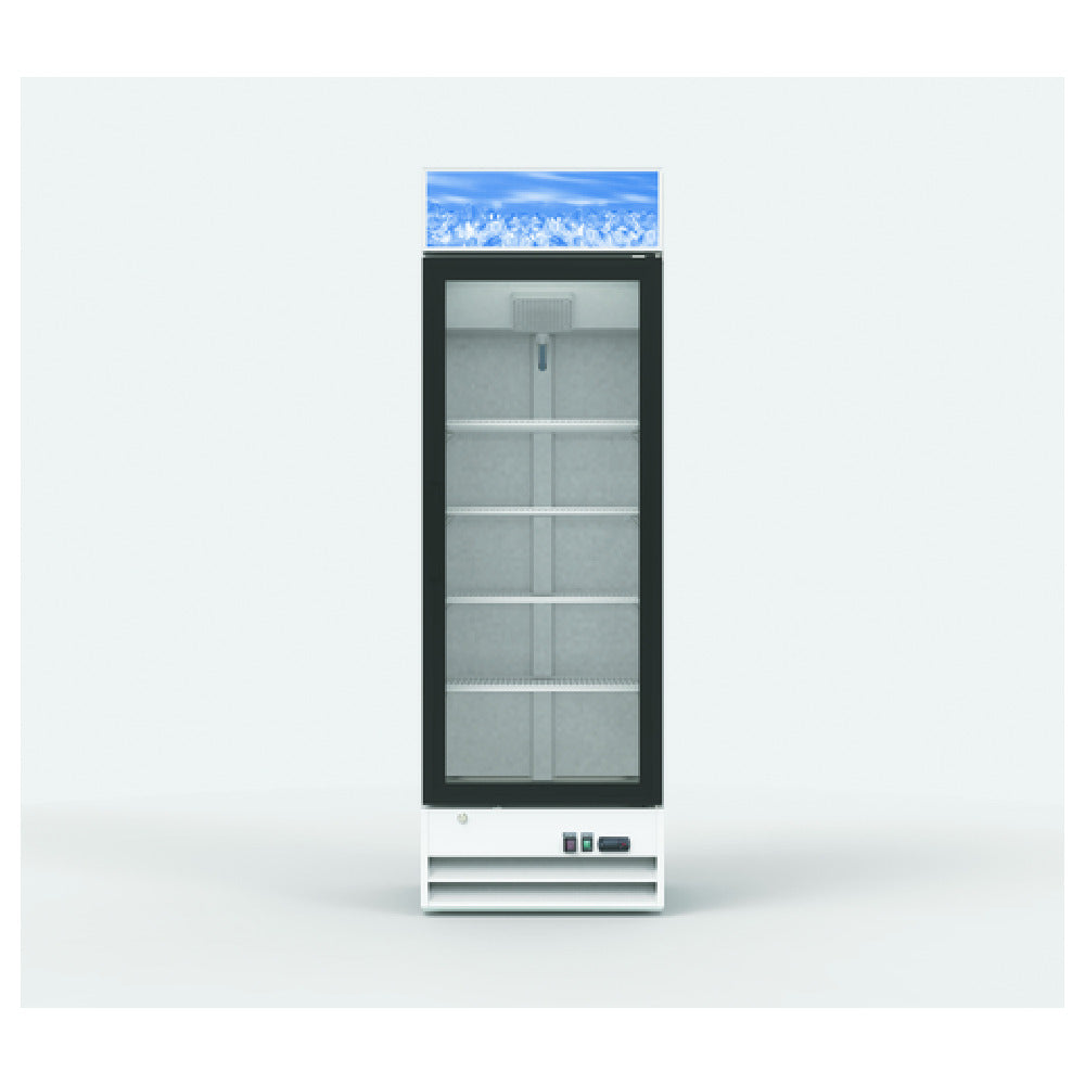 Hubert 179429 - Kratos® Refrigerated Merchandiser, 25 5/8"W, 13 Cu.ft. Capacity
