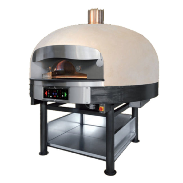 Rosito Bisani PG150-CB Morello Forni Gas Fired Pizza Oven 59" Inside Cooking Diameter