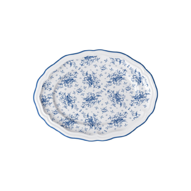Steelite 62543FP818 Oval Platter 9.0" X 6.75" X 0.875" Adelina