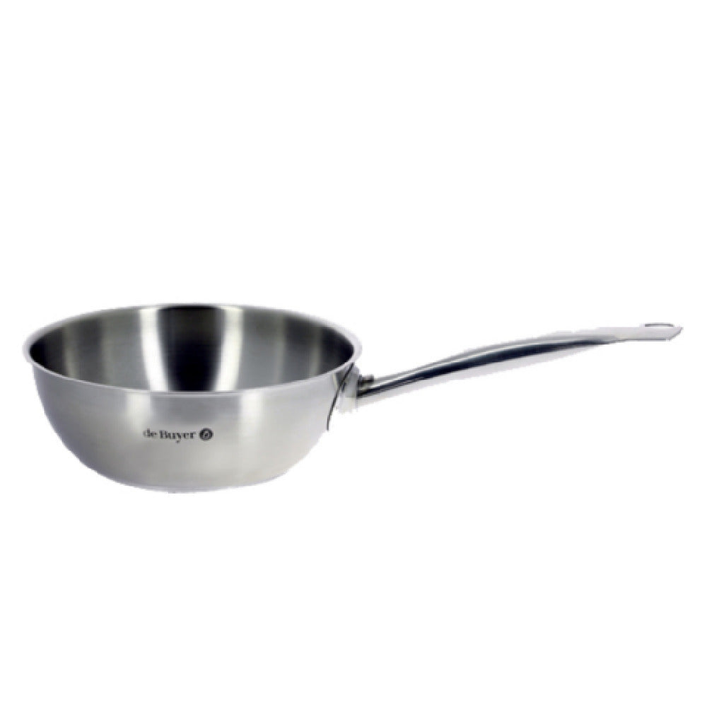 JB Prince S462 20 De Buyer Prim Appety Rounded Saute Pan 7.9"dia Stainless Steel