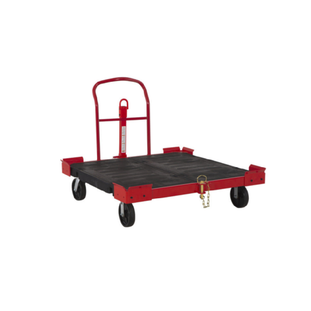 Rubbermaid 2154626 - Towable Pallet Cart, 50x50,49.38"W X 57.63"D X 11.13"H, 2500 Lbs Capacity