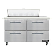 Continental Refrigerator SW48N10C-D Sandwich Unit 48"W 13.4 Cu Ft Capacity