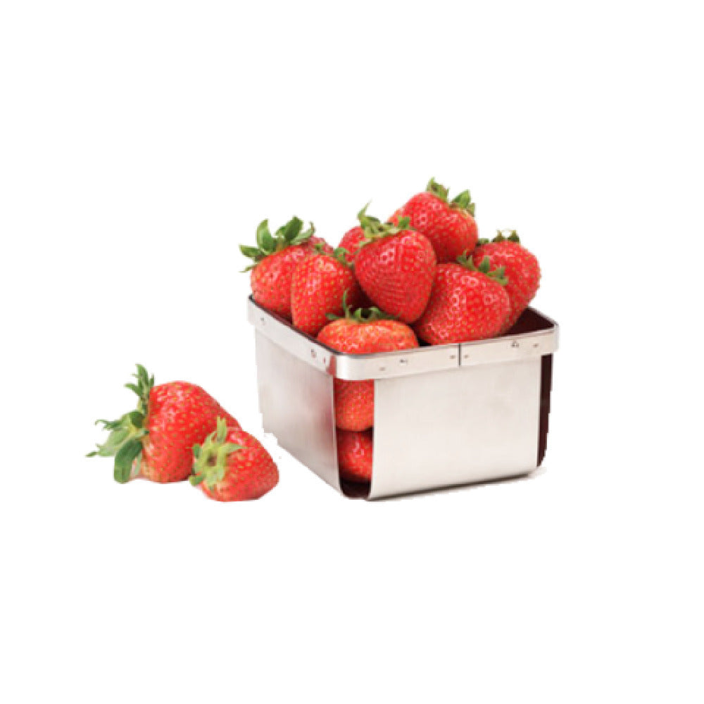 GET Enterprises 4-80828 Berry Basket 4" X 4" X 2-1/2"H Square