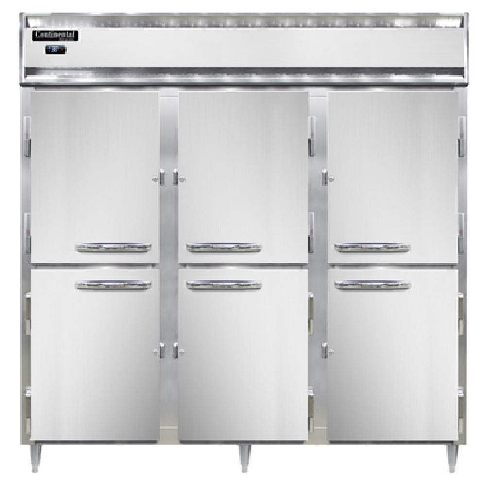 Continental Refrigerator D3RFFNHD Designer Line Refrigerator/Freezer Reach-in