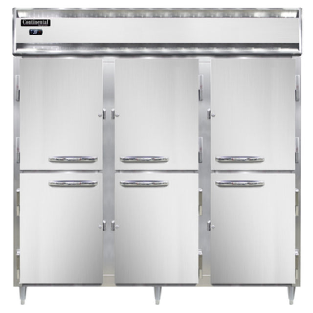 Continental Refrigerator D3RFFNSSHD Designer Line Refrigerator/Freezer Reach-in