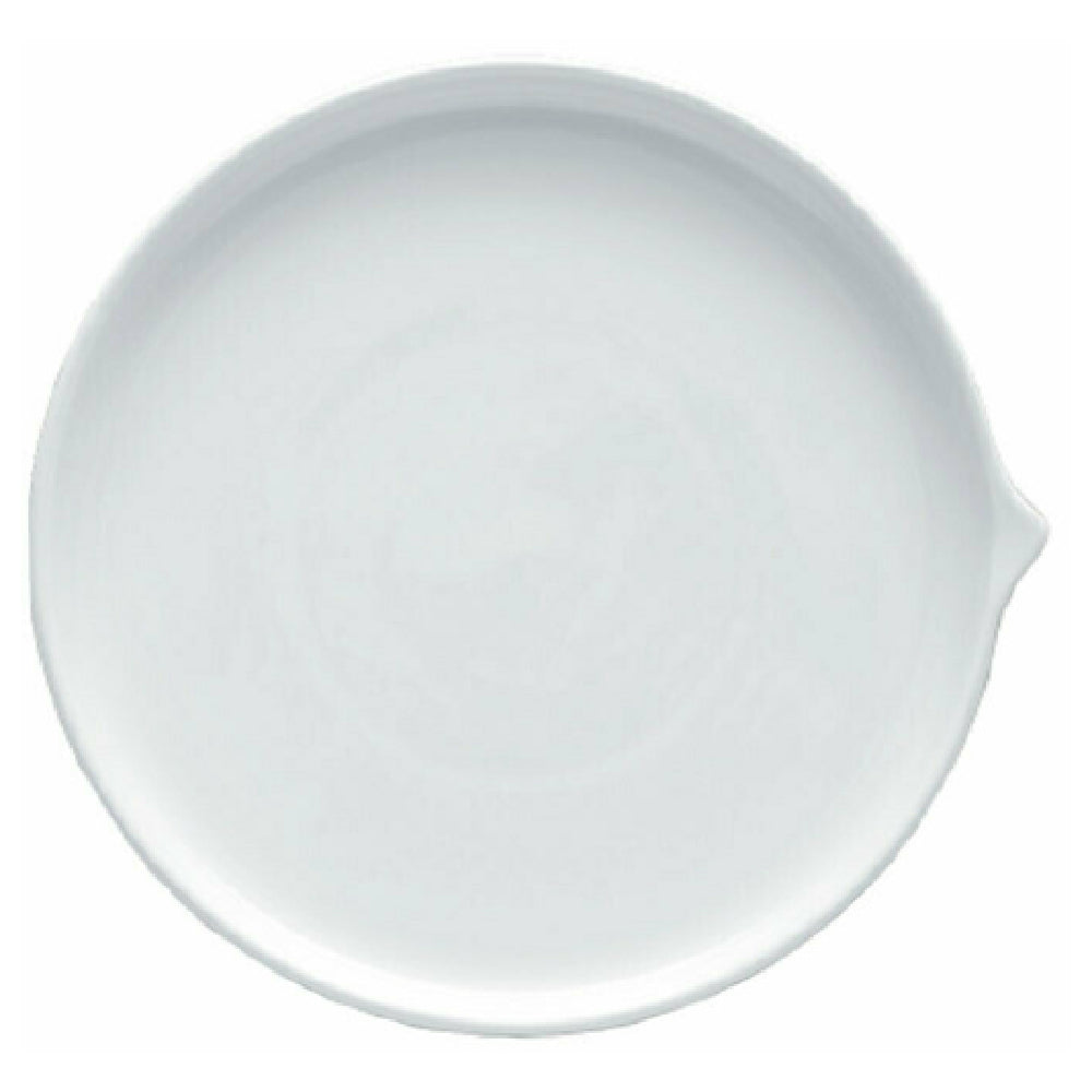 Bon Chef 1400011P Stacked Lines Dinner Plate 12" Dia. X 1"H Round
