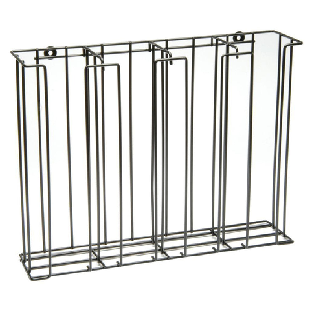 Hubert 76627 - Cup & Lid Dispenser/Rack, 4-compartment, 20-1/2" X 5" X 16"H