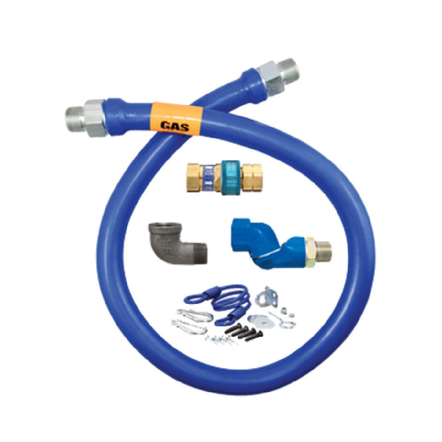Dormont 16100BPQSR36BX Dormont Blue Hose™ Moveable Gas Connector Hose Assembly