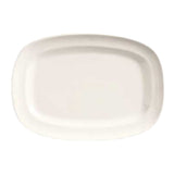 Libbey BW-1124 (Formerly World Tableware) Racetrack Plate 12" X 8-1/2" Oblong