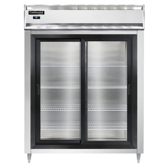 Continental Refrigerator D2RENSASGD Designer Line Wide Refrigerator Reach-in 57"W