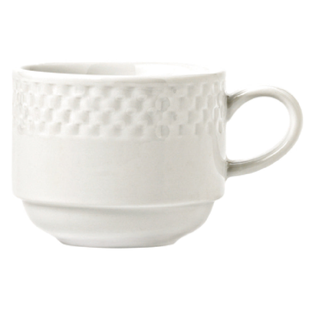 Libbey 999013531 (Formerly Syracuse China) Cup 9 Oz. 3-3/8" Top Dia. X 2-3/4"H