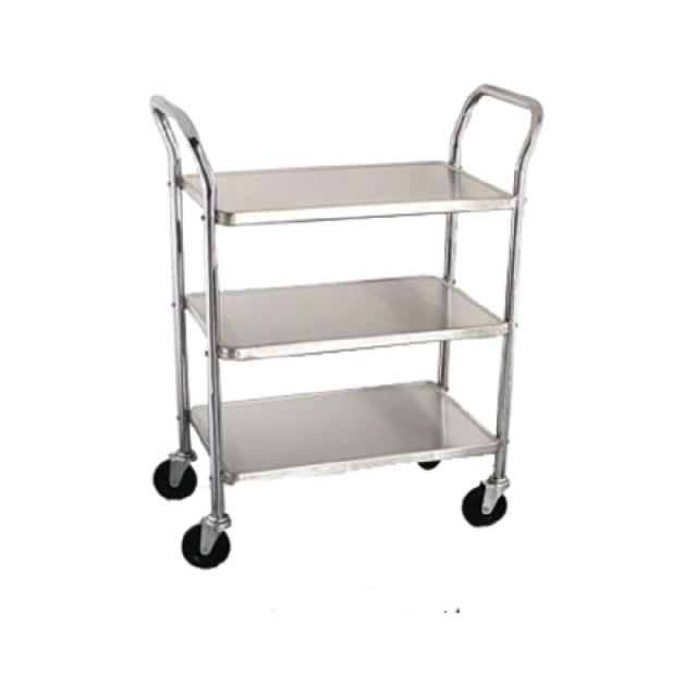 Alegacy Foodservice Products DC16243 Dish Cart 3 Shelves 27-1/2"L X 16"W X 36"H
