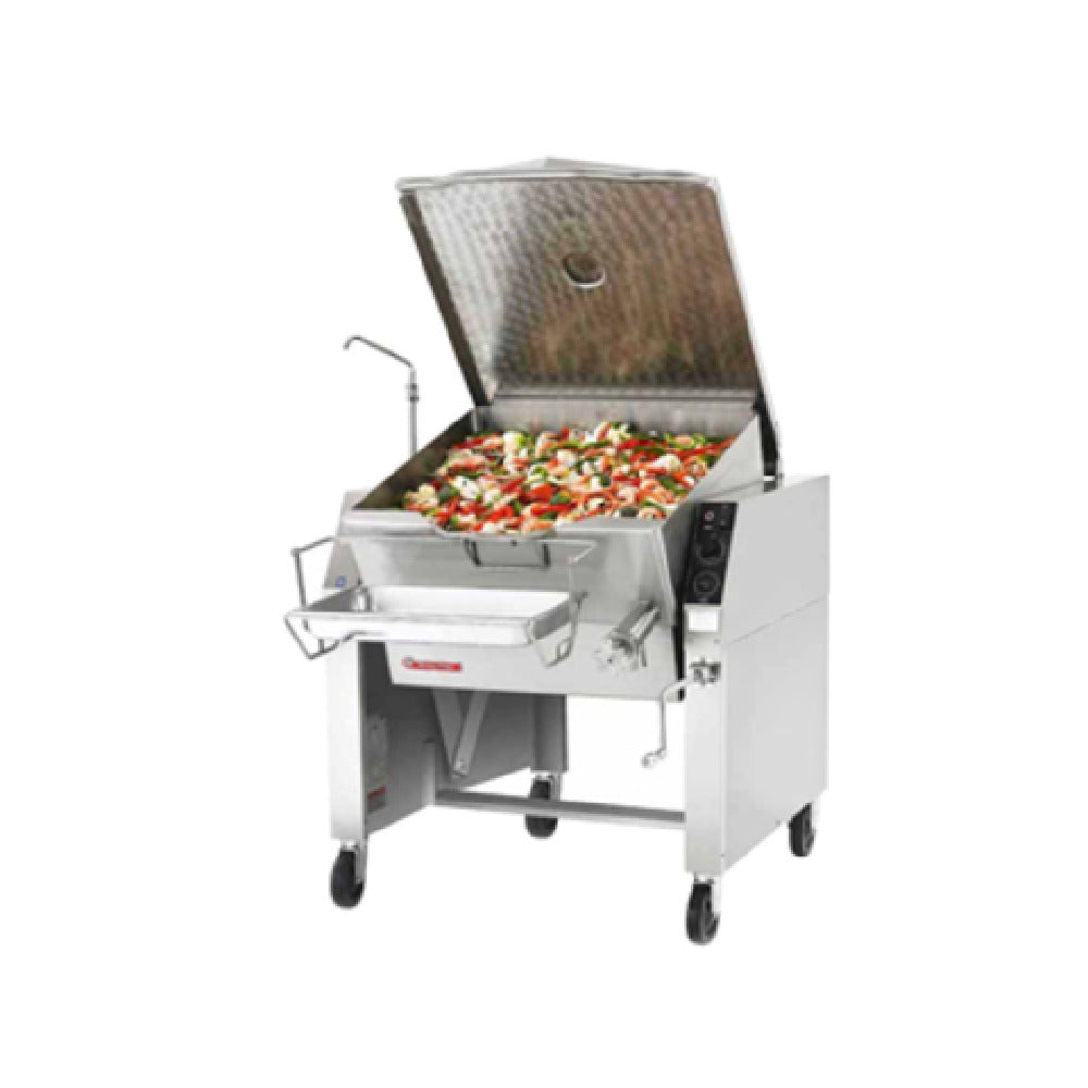 Market Forge 40P-STGL Tilting Skillet Gas 40 Gallon Capacity