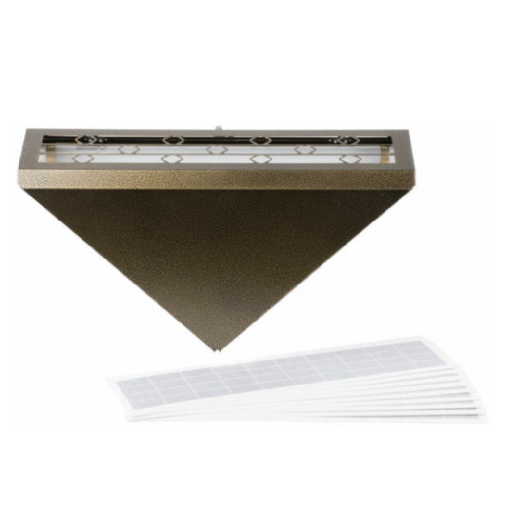 Curtron BL-150-GOLD-COMBO Pest-Pro Series 150 Decorative Silent Flying Insect Trap & Replacement Glue Boards Combination Pack