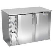 Victory VBBN48HC-F-PT-S - Pass-Thru Back Bar Refrigerator, Food Rated, Two-section