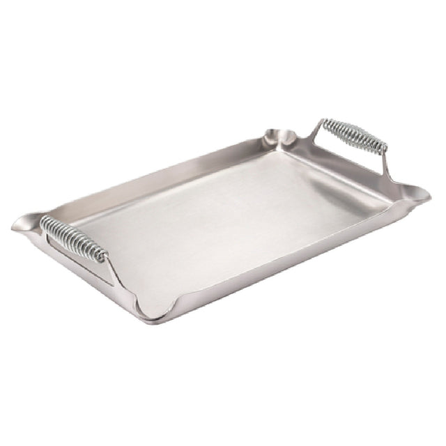 Crown Verity CV-SP-1423 Removable Griddle Plate 19-1/2" W X 12" D 3/16" Thick Stainless Steel