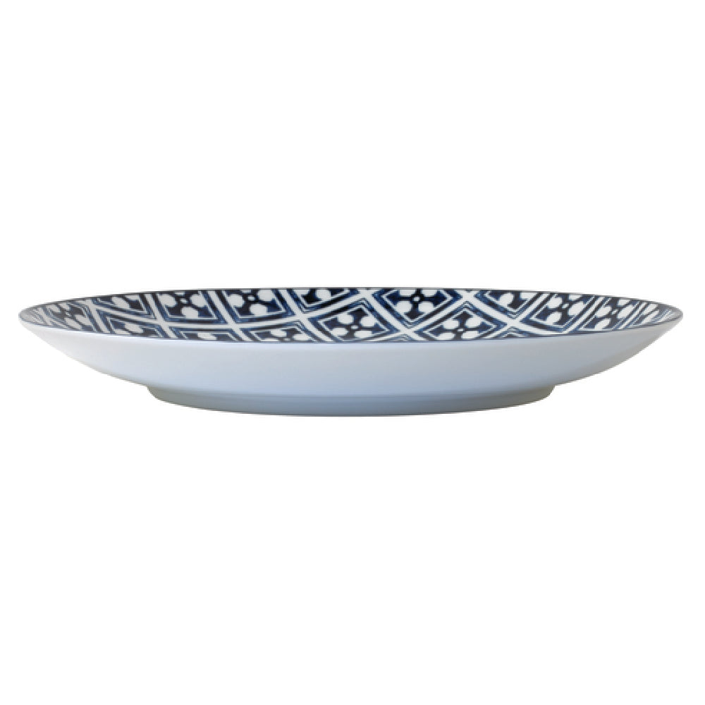 Arc Cardinal FK640 Arcoroc Candour Azure Coupe Plate (D:8.13'') High Alumina Porcelain