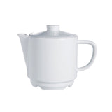 Arc Cardinal R0819 Arcoroc Candour Teapot 15.0 Oz (L:6.0'' X W:3.75'') High Alumina Porcelain