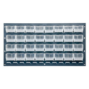 Quantum QLP-3619-220-32CL Louvered Panel Wall Mounted 36"L X 8"D X 19"H