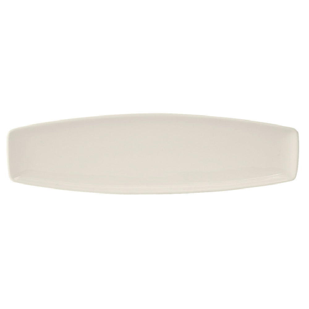 Tuxton AMU-551 Plate 14" L X 4" W X 3/4"H Rectangular