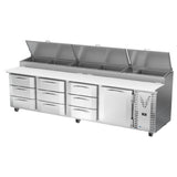 Victory VPPD119HC-9 Pizza Prep Table Powered By V-Core™ Four-section