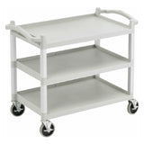 Cambro BC340KDLP480 Utility Cart Low Profile Open Design