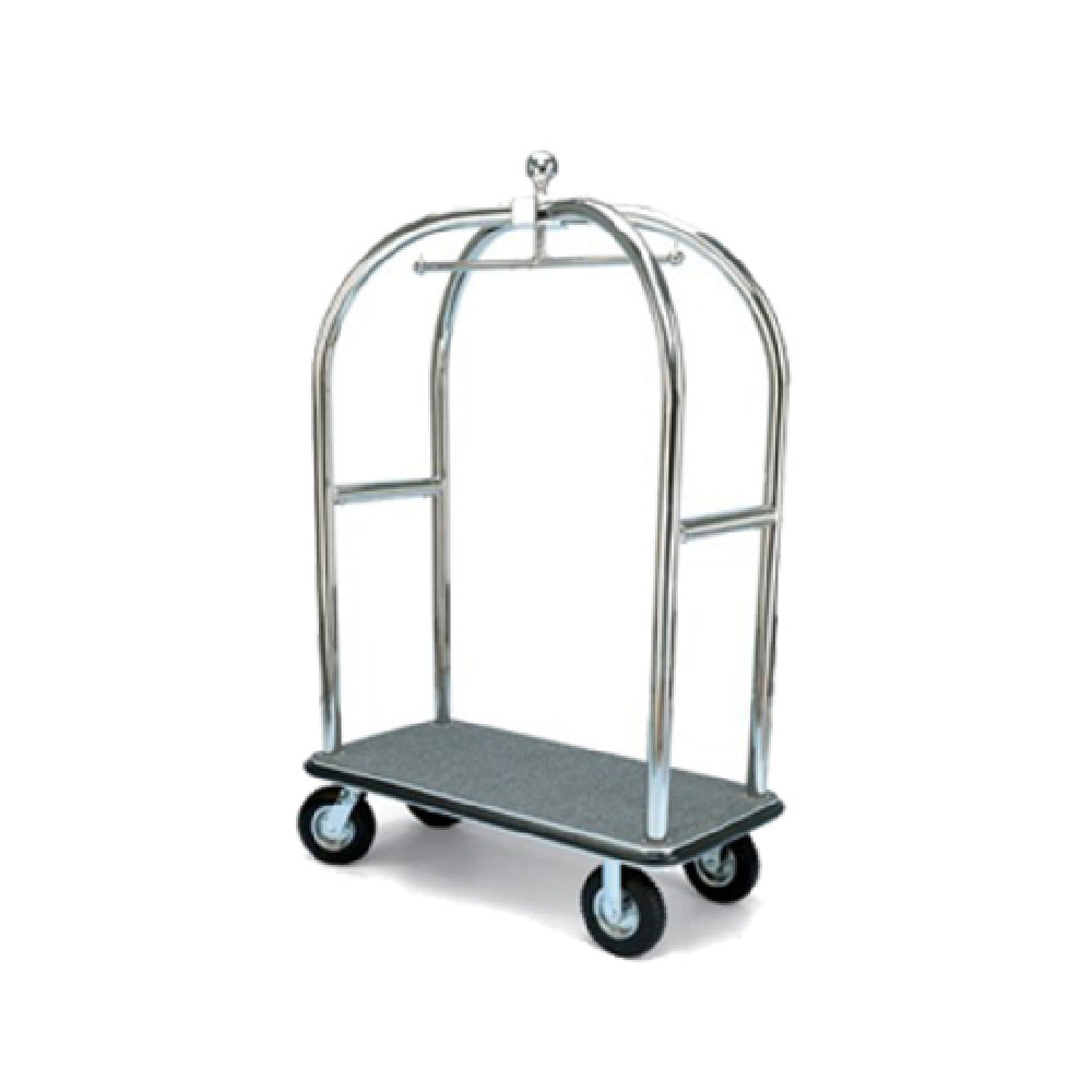 Forbes Industries 2528 Birdcage® Luggage Cart Longer & Lower Style 2" Dia. Tubular Superstructure