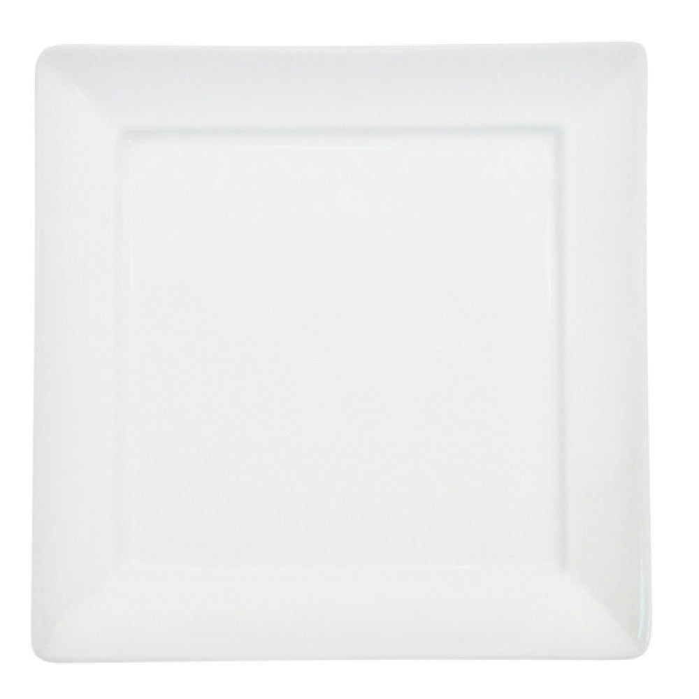 CAC China F-SQ14 Paris-French Plate 14"L X 14"W X 1"H Square