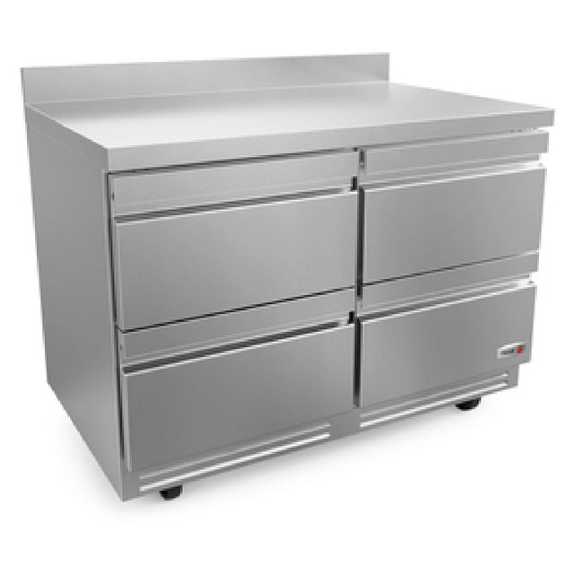 Fagor Refrigeration FWR-48-D4-N 19086754 Worktop Refrigerator 48-3/8"W Two-section