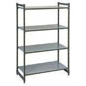 Cambro CBU246084S4580 Camshelving® Basics Plus Starter Unit 24"W X 60"L X 84"H