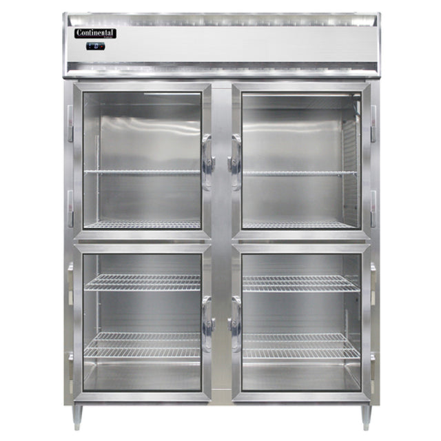 Continental Refrigerator D2FENSSGDHD Designer Line Wide Freezer Reach-in 57"W