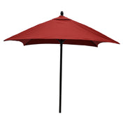 Plantation Prestige Commercial Furniture 9602-01 GRB Promenade Market Umbrella 6 Ft. Square