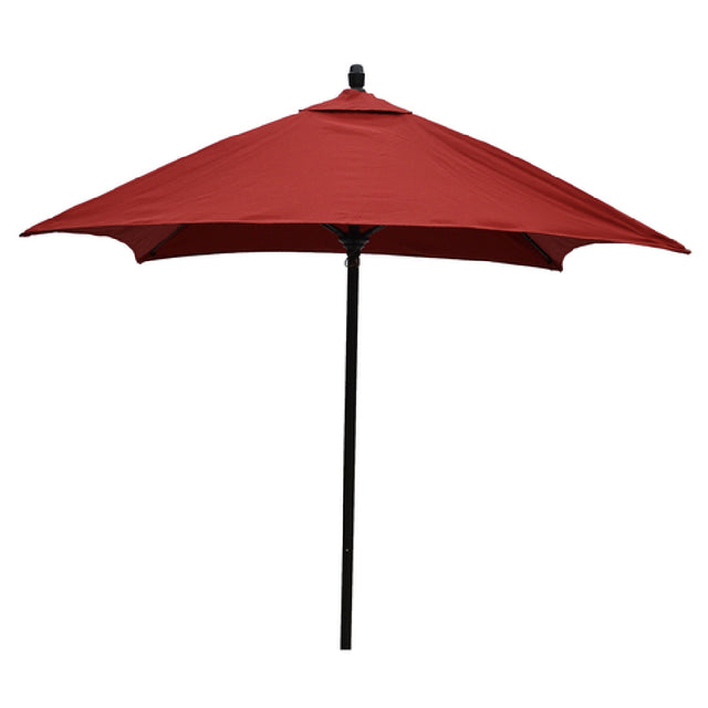 Plantation Prestige Commercial Furniture 9602-01 GRB Promenade Market Umbrella 6 Ft. Square