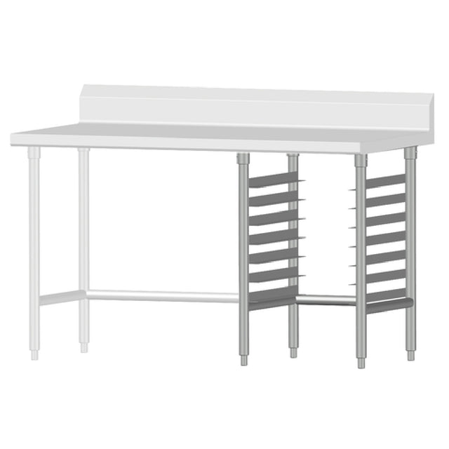 SPG TAC-PS1 - Universal Stainless Stainless Steel Pan Rack Slides- One Set