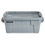 Rubbermaid FG9S3000GRAY BRUTE® Tote With Lid 14 Gallon Capacity 16-1/2" X 27-7/8" X 10-7/10"