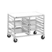 Channel DS2410/P Bun Pan Rack Work Table Double Section Angle Slides