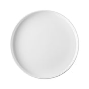 CAC China XHDS-16-W Hudson Plate 10-7/8"dia. X 1-1/8"H Round