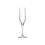 Steelite P440319 Flute Glass 7.0 Oz. (H 9-1/2" M 2-3/4" 1 -7/8" B 2-3/4") Soda Lime