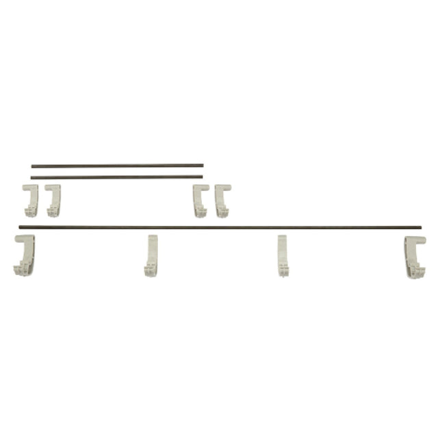 AllPoints 45247 Ews Full Shelf Rail 18x30 Soft Gray