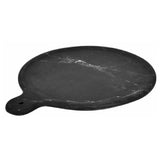 BauscherHepp TBMA3125 Carrara Collection Marble Platter 12-1/2" X 10" X 1/2"H