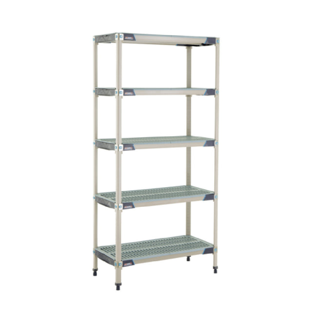 Metro 5X337GX3 MetroMax® I Starter Shelving Unit 36"W X 18"D X 74"H Rust Proof