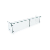 Spring USA VP2 Versa-Gard Full Service Vertical Food Protector With 8” Deep Top Shelf And End Panels
