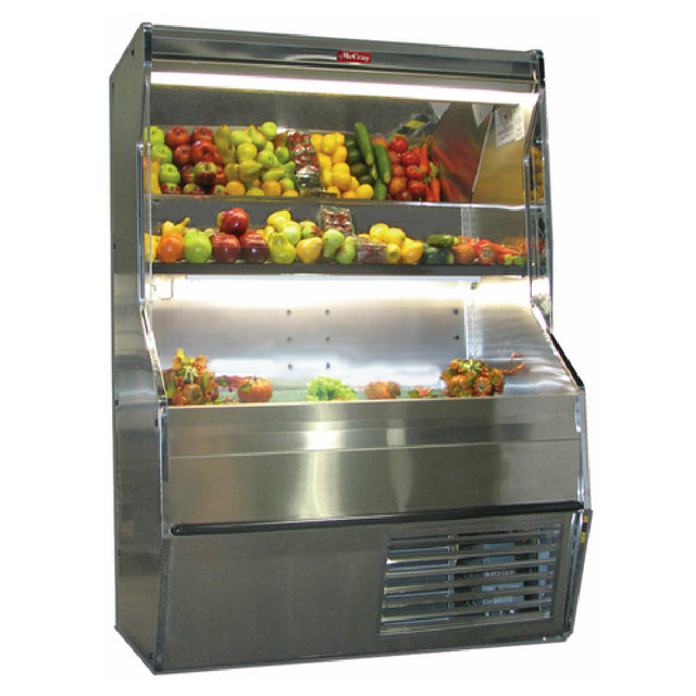 Howard-McCray R-P32E-12S-S-LED Produce Open Merchandiser 146"W Open Front