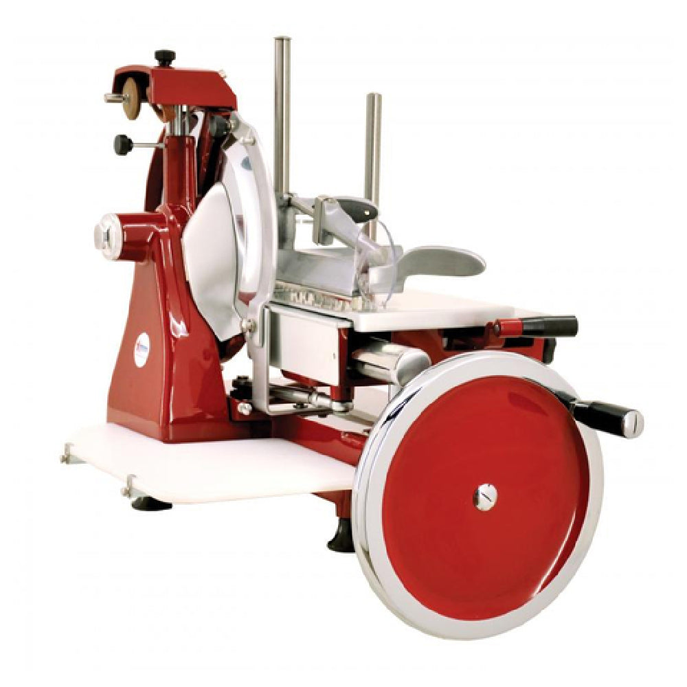 Omcan 13639 (MS-IT-0350-M) Trento Volano Meat Slicer Standard Flywheel Fully Hand-operated