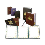 Menu Solutions HS15XD Menu Cover Holds 8-1/2" X 14" Inserts Double Panel With 2 Views