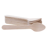 TableCraft Products BAMSP425 - Cash & Carry Disposable Spoon, 4-1/4", Eco-friendly